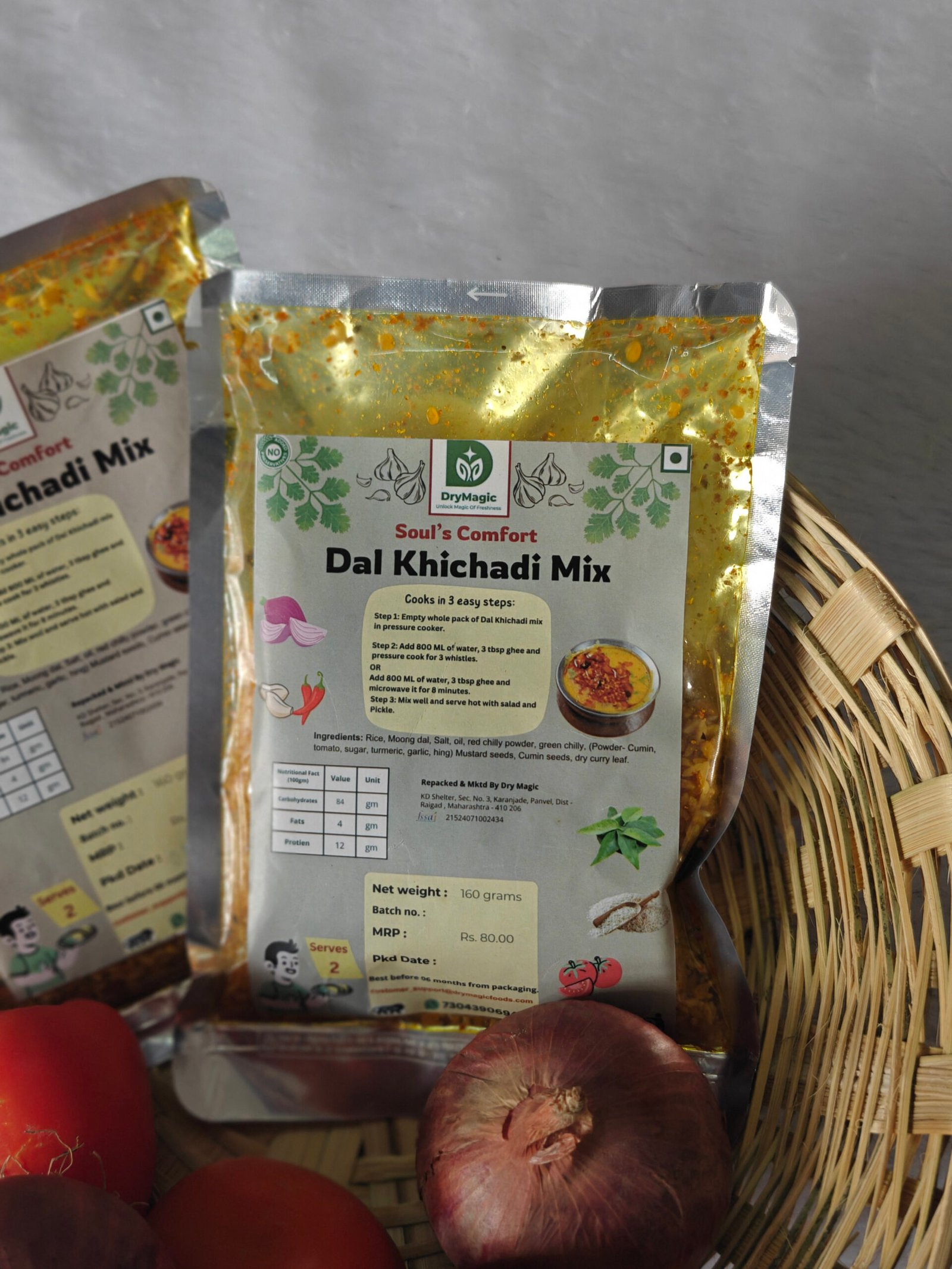 Dal Khichadi Ready Mix (160g) - Image 2