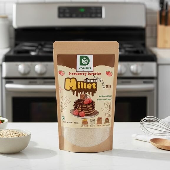 Choco Millet Pancake Pre-mix (150g)